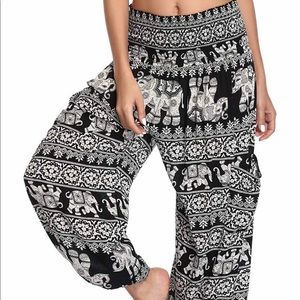 NWT Boho elephant print